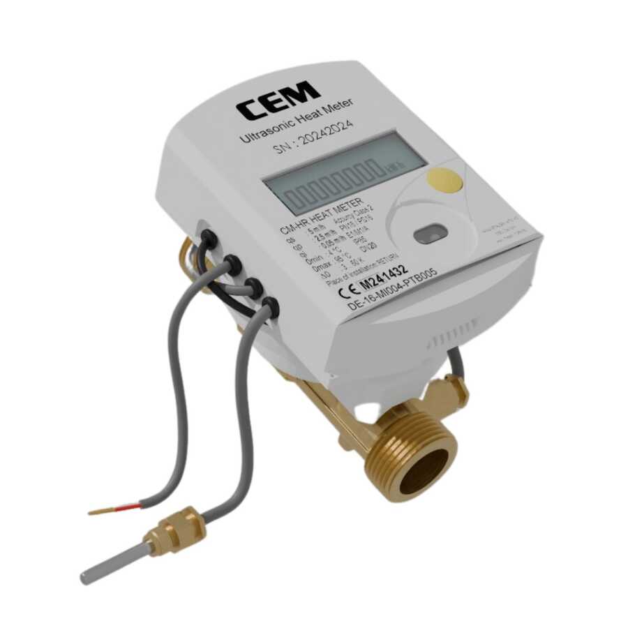CEM Dn20 Ultrasonik Kalorimetre (ısı Sayacı) CMHR-2 3/4